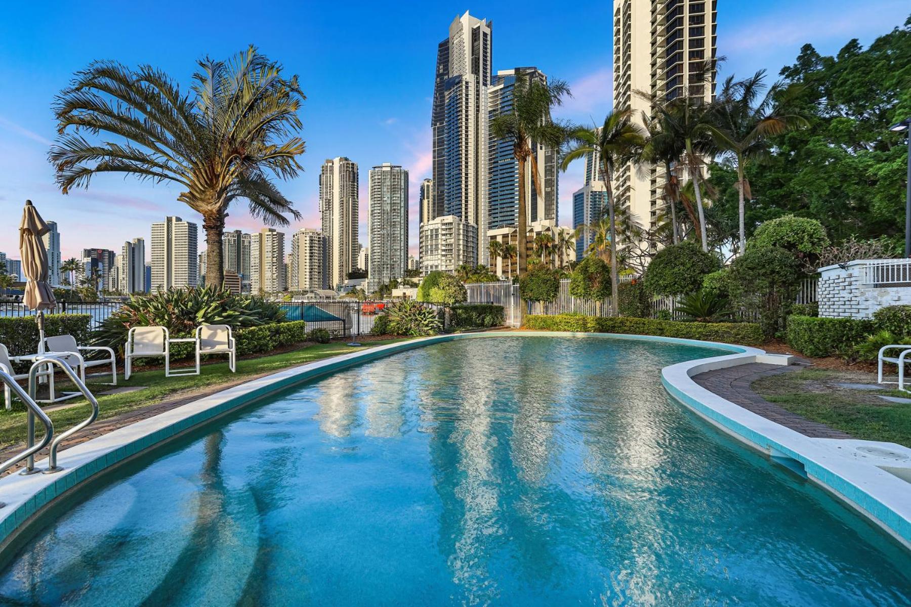 Amazing Water Views Surfers Paradise 黄金海岸 外观 照片